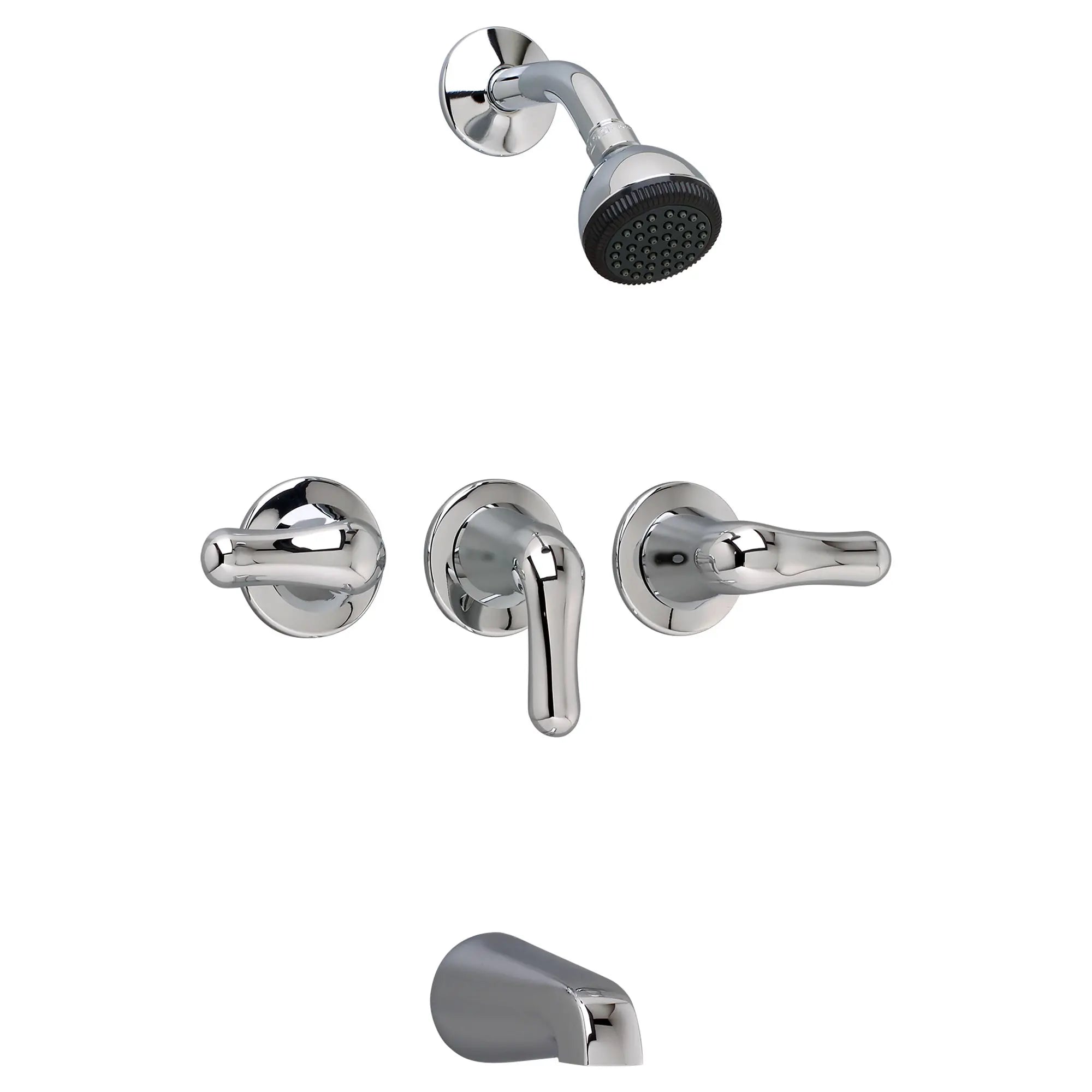 Colony® Soft 2.5 gpm/9.5 L/min 3-Handle Tub and Shower Valve and Trim Kit With Lever Handles — thumbnail 3